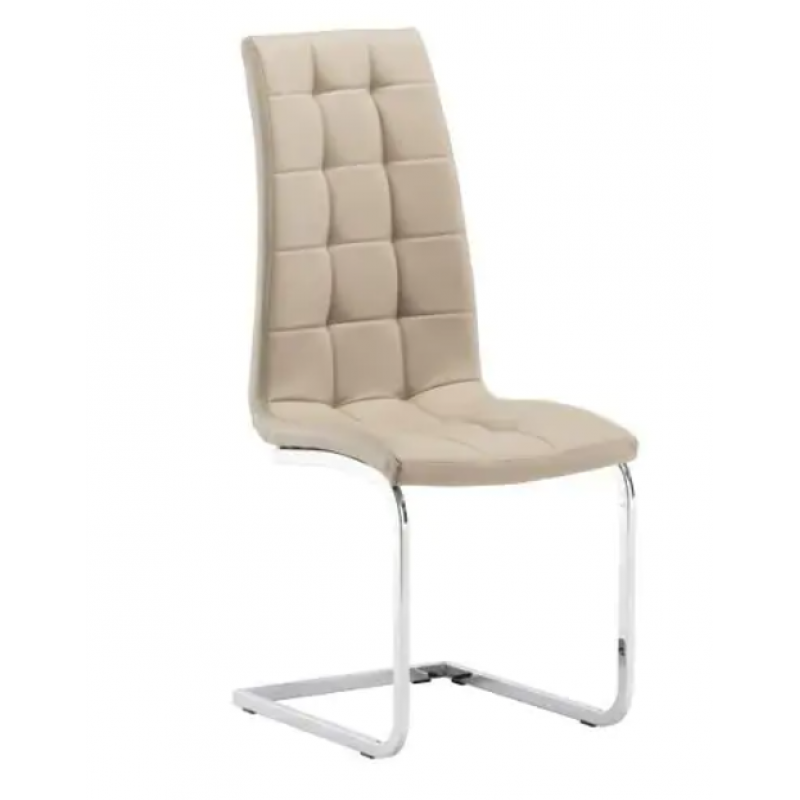 WOF Moreno Faux Stone Leather Dining Chair